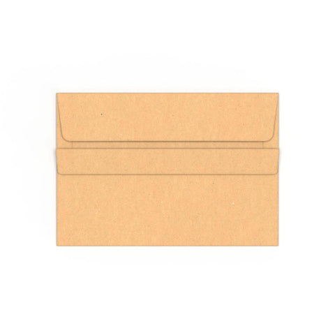 C6 Manila Brown Business Self Seal Envelope (114 x 162mm)