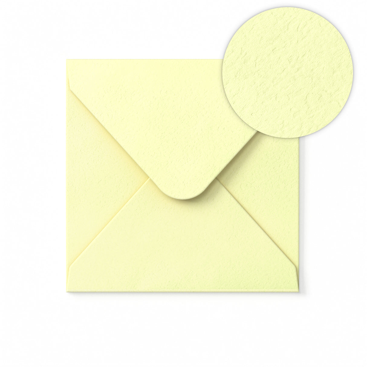 Slonovinová Obálka s kladivkovou štruktúrou 155x155 mm