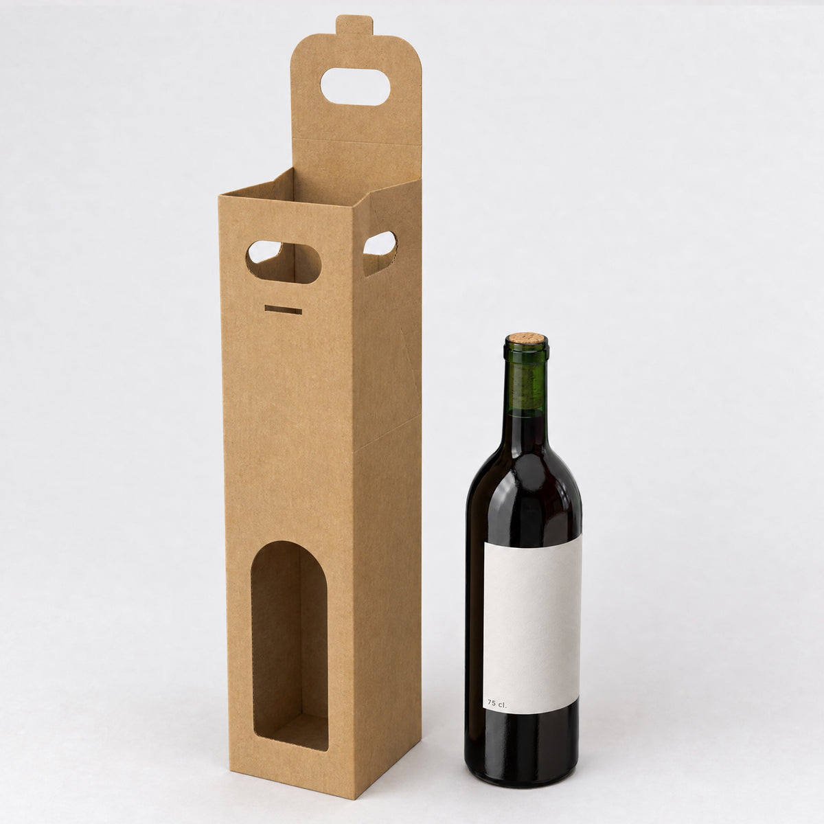 Darčekový kartónový obal na víno (75 cl.)