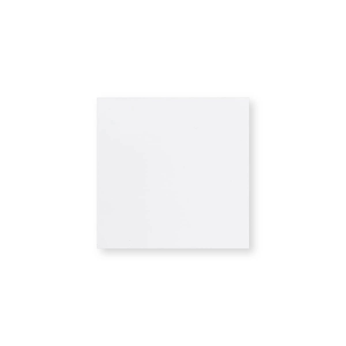 120x120 mm Biela obálka