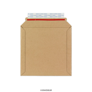 Kapacitná Obálka z Vlnitej Lepenky Typu F 180x180 mm