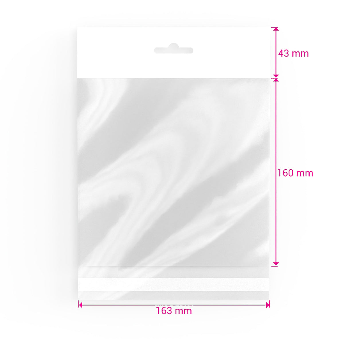 Celofánové vrecká (s držiakom) (OPP)