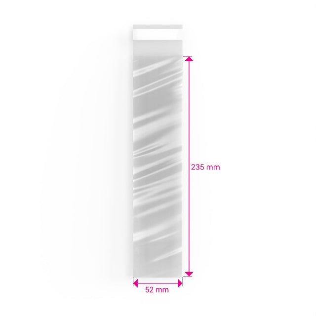 Cello Bags (Non-Header) Clear 235 x 52 mm