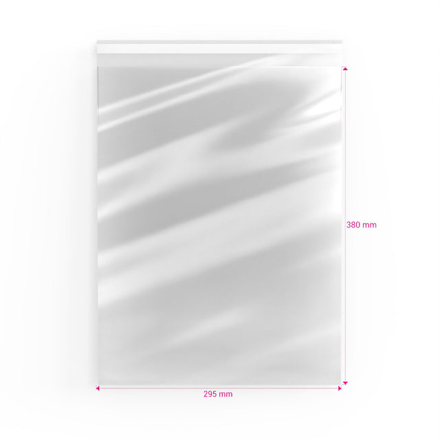 Cello Bags (Non-Header) Clear 380 x 295 mm