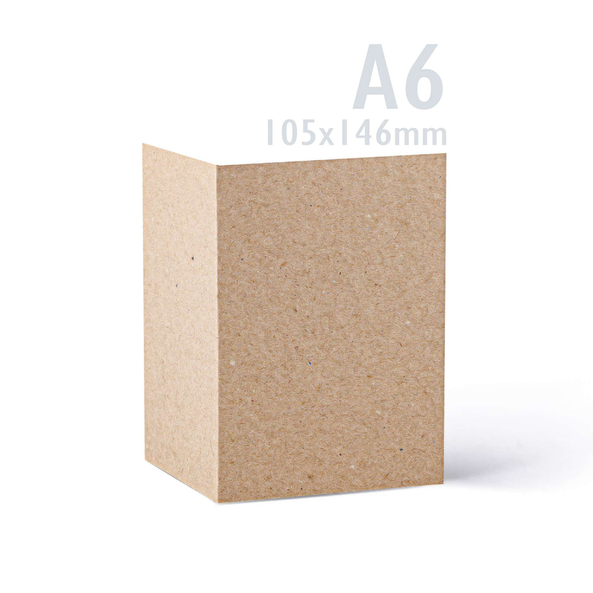 Kraftové karty a obálky - balenie