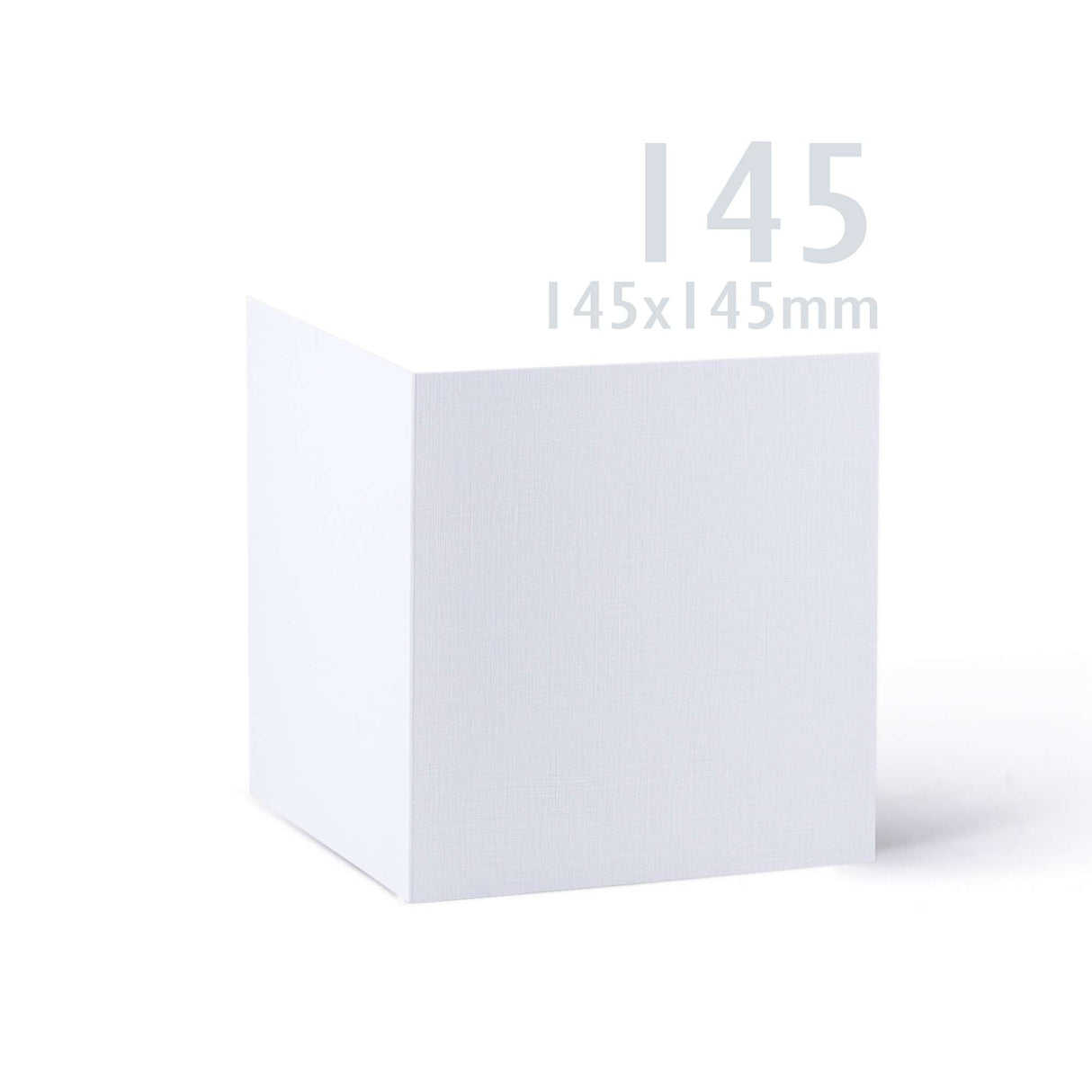 Karty a obálky s ľanovou štruktúrou – balenie