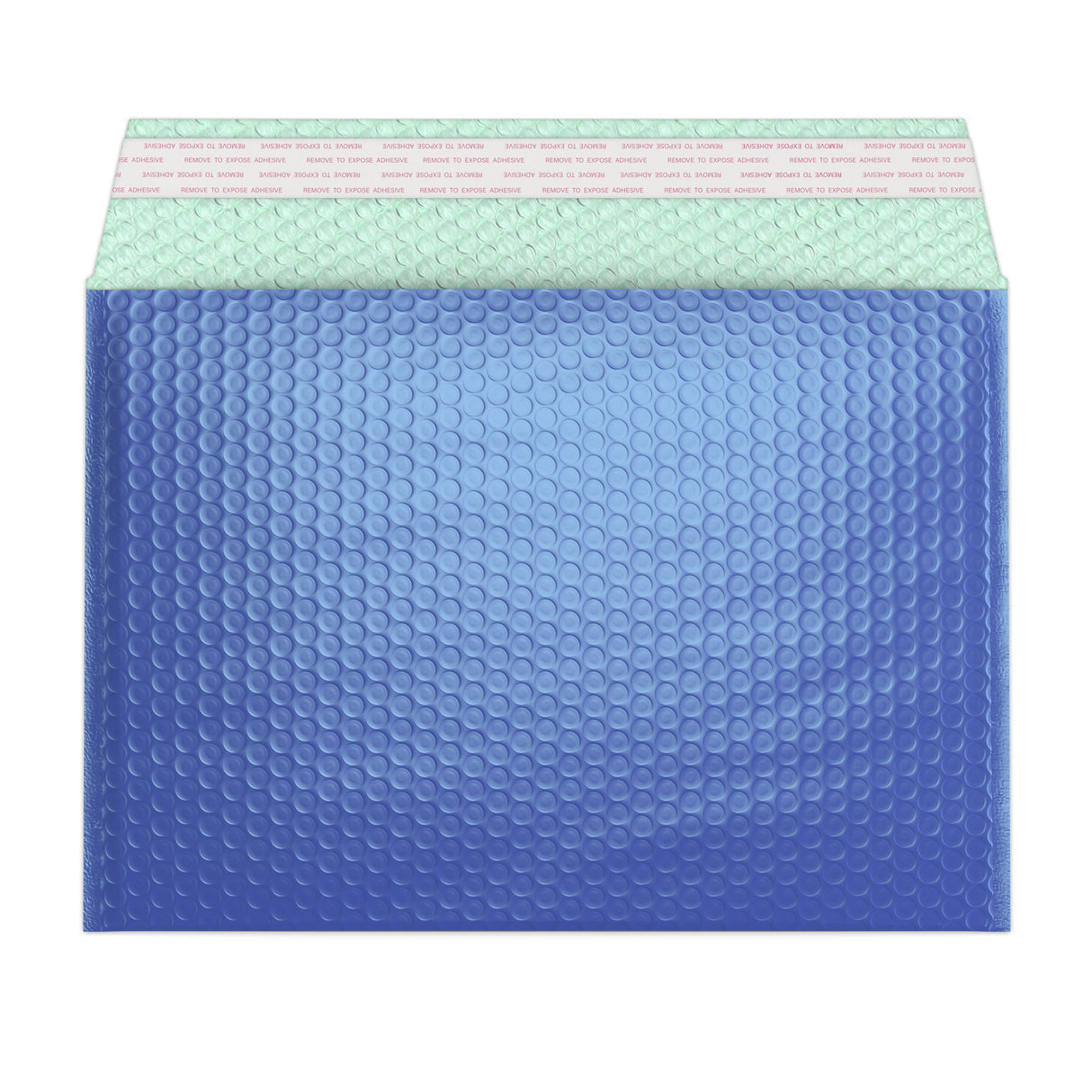 Lesklé metalické bublinkové obálky