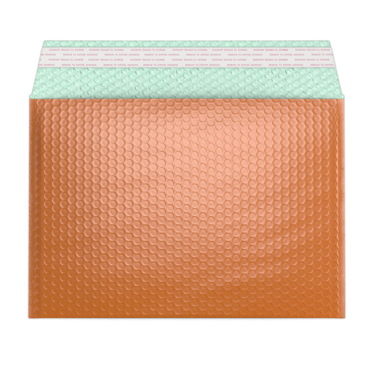 Lesklé metalické bublinkové obálky