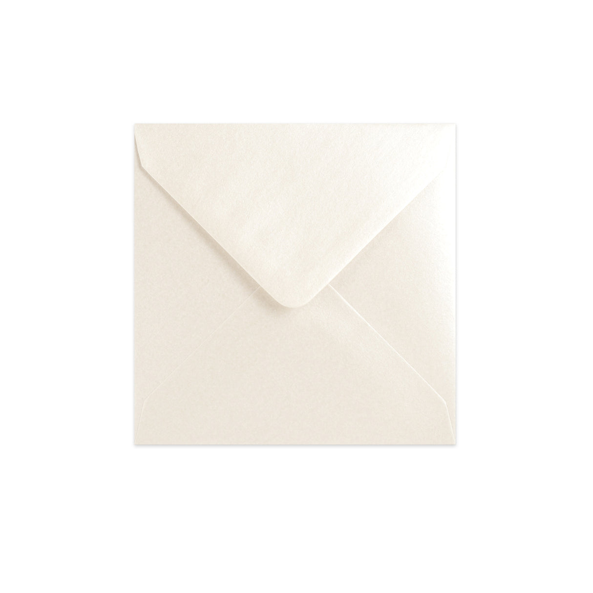 Obálka vo farbe ustrice - Diamantová Klopa 130x130 mm