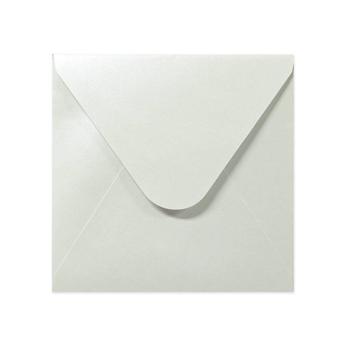 Obálka vo farbe ustrice - Diamantová Klopa 130x130 mm