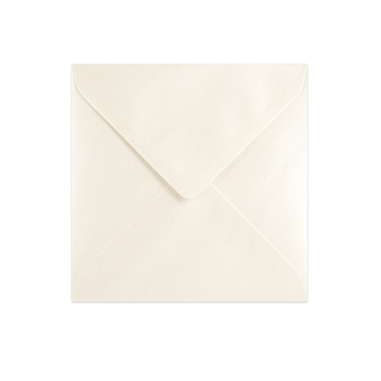 Obálka vo farbe ustrice - Diamantová Klopa 155x155 mm