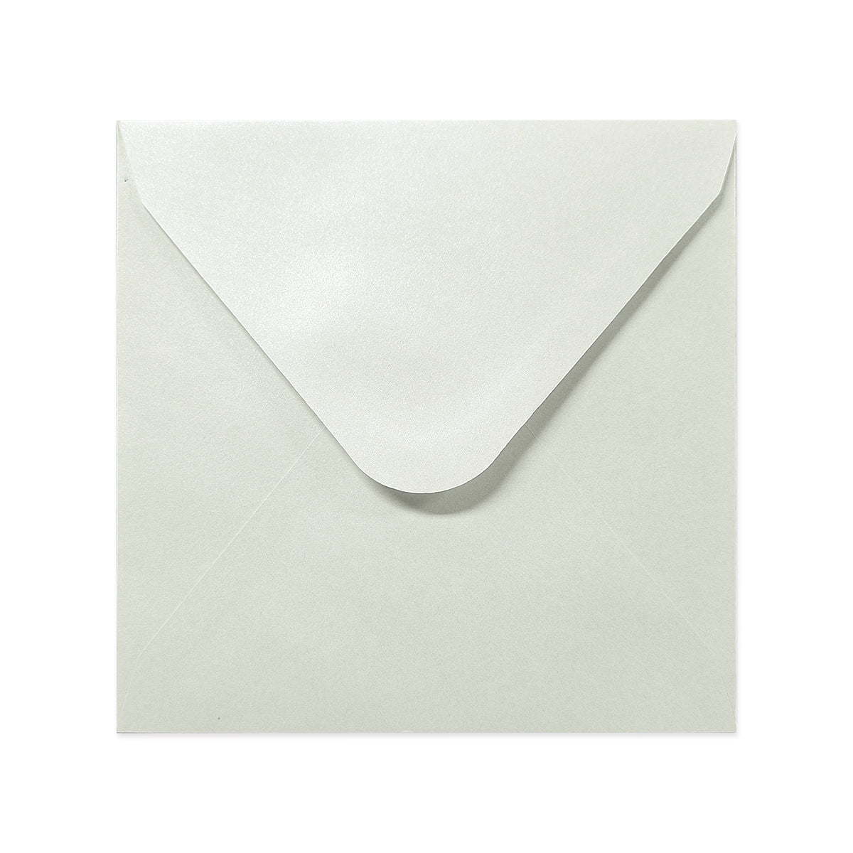 Obálka vo farbe ustrice - Diamantová Klopa 155x155 mm