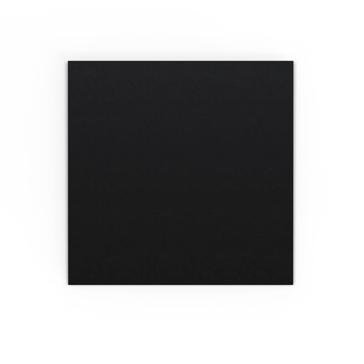 Čierna obálka s V klopou 155×155 mm