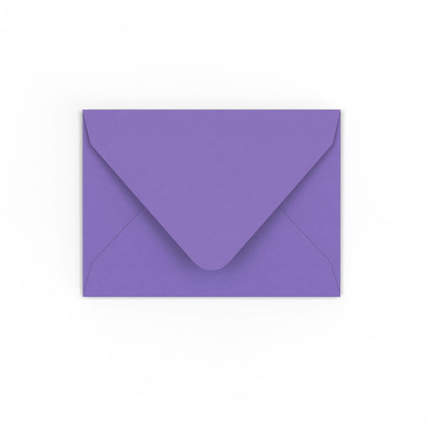 C7 Purple Gummed V-Flap Envelope (82 x 113mm)