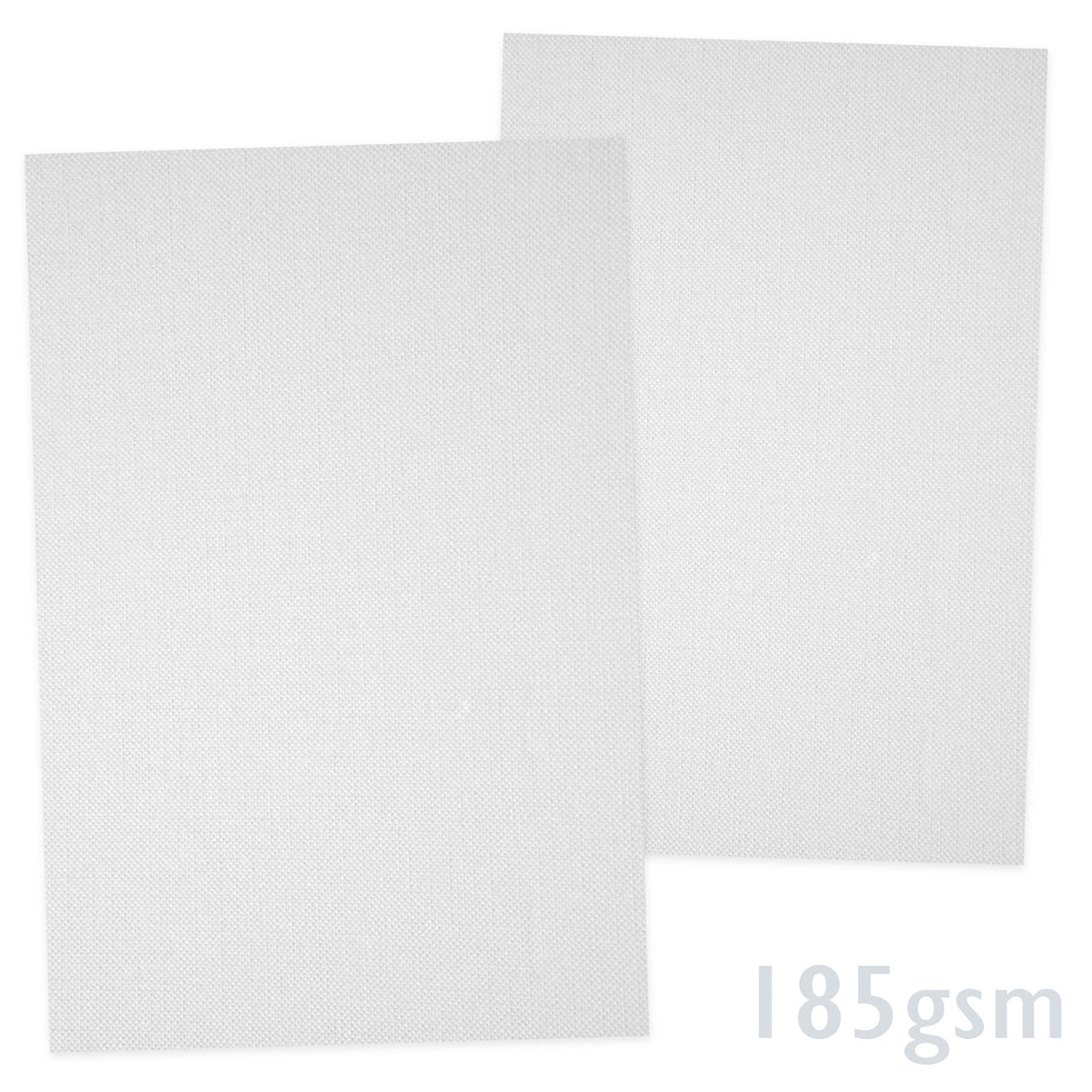 Biely rebrovaný papier 185g/m²