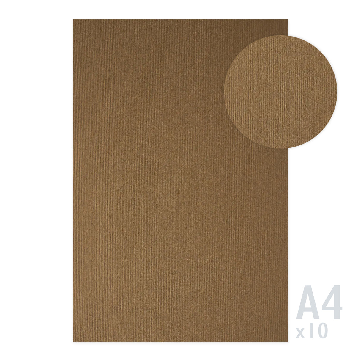 Papier s ľanovou textúrou 215g/m² - 10 A4 listov