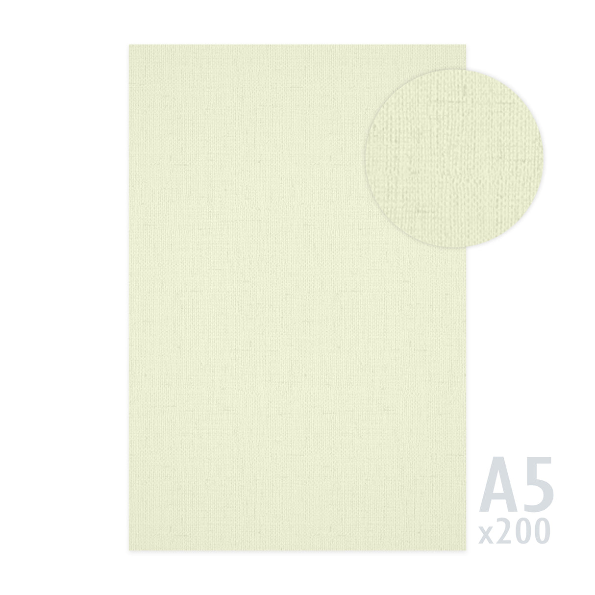 Papier s ľanovou textúrou 185g/m²