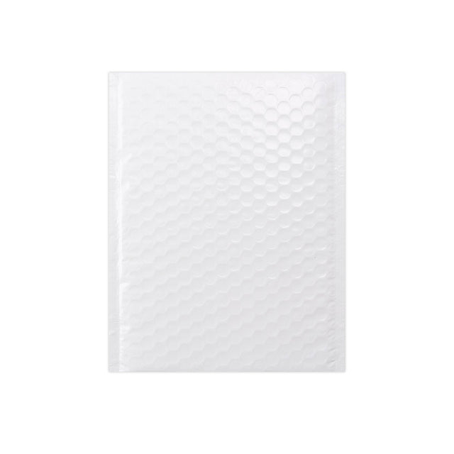 Gloss Finish Bubble Bag Mailers White 250 x 180 mm