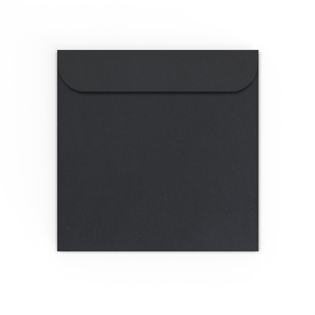CD Window Envelopes Black 126 x 126 mm