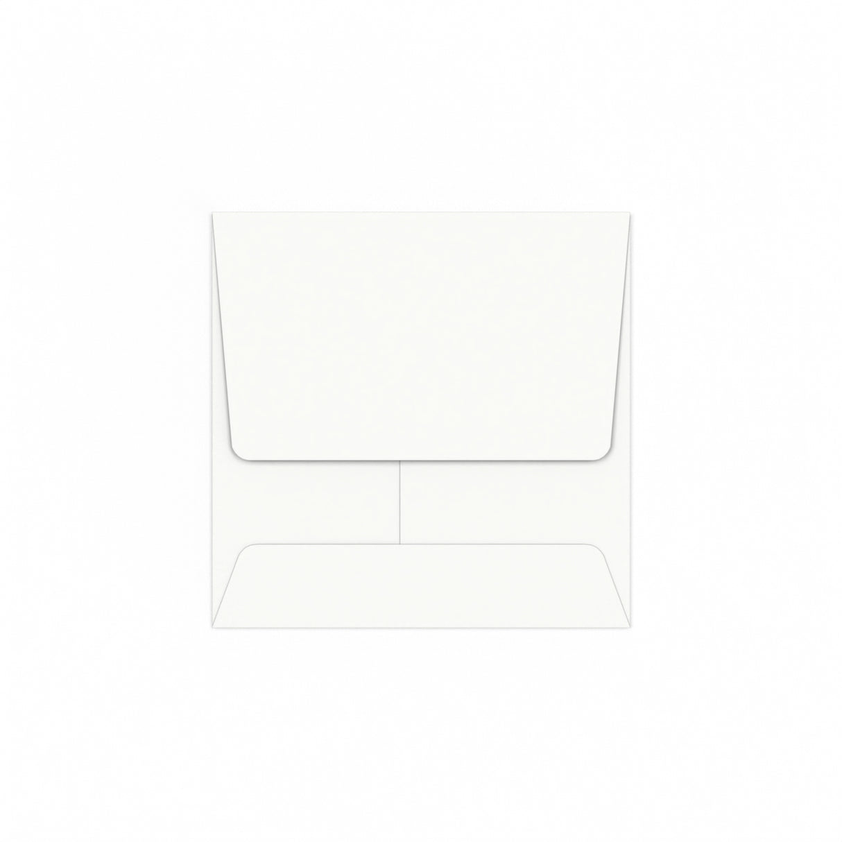 60x60 mm Biela obálka