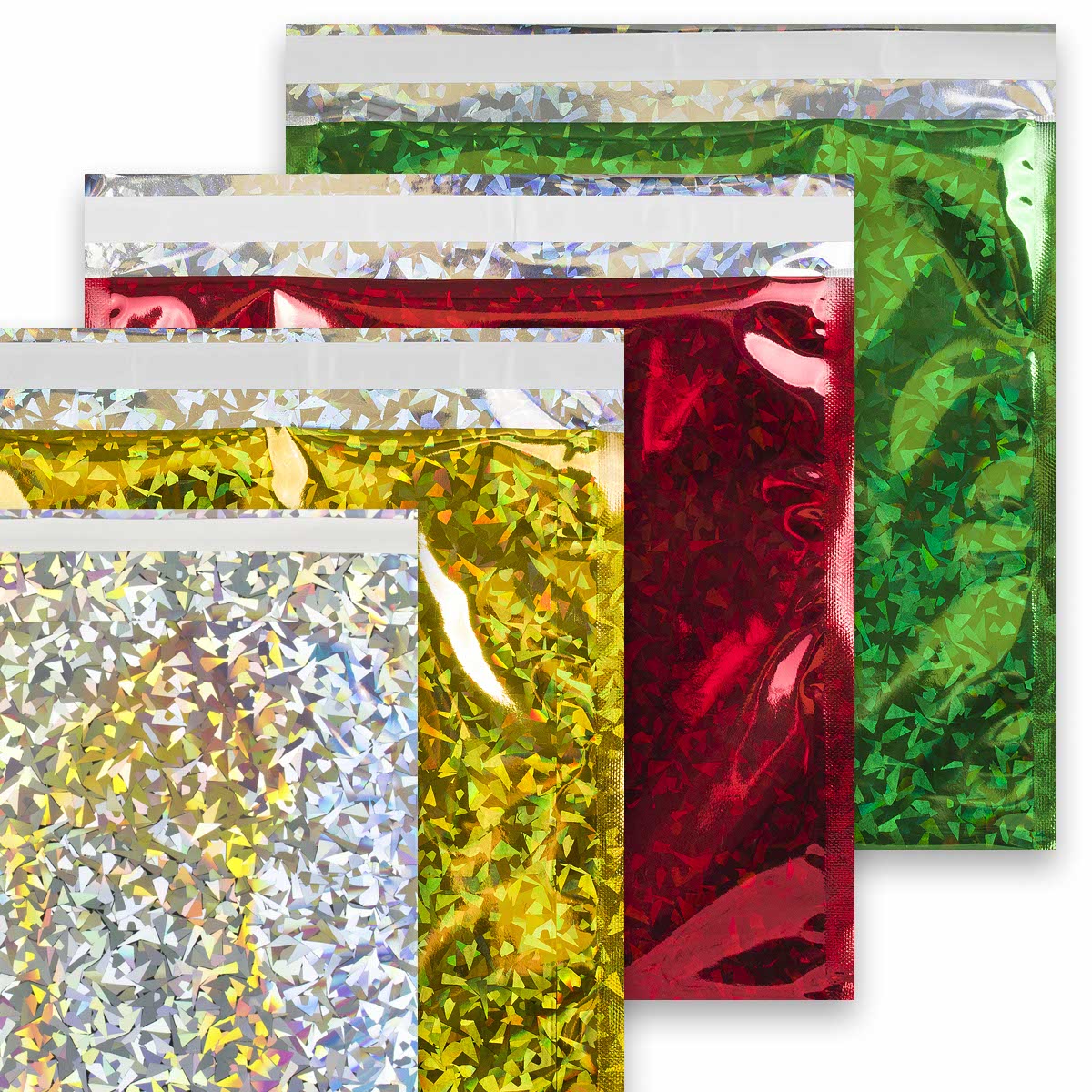 Holografické fóliové obálky