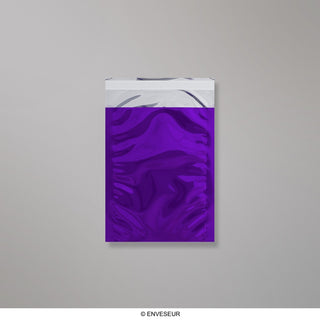 Lesklé metalické fóliové obálky