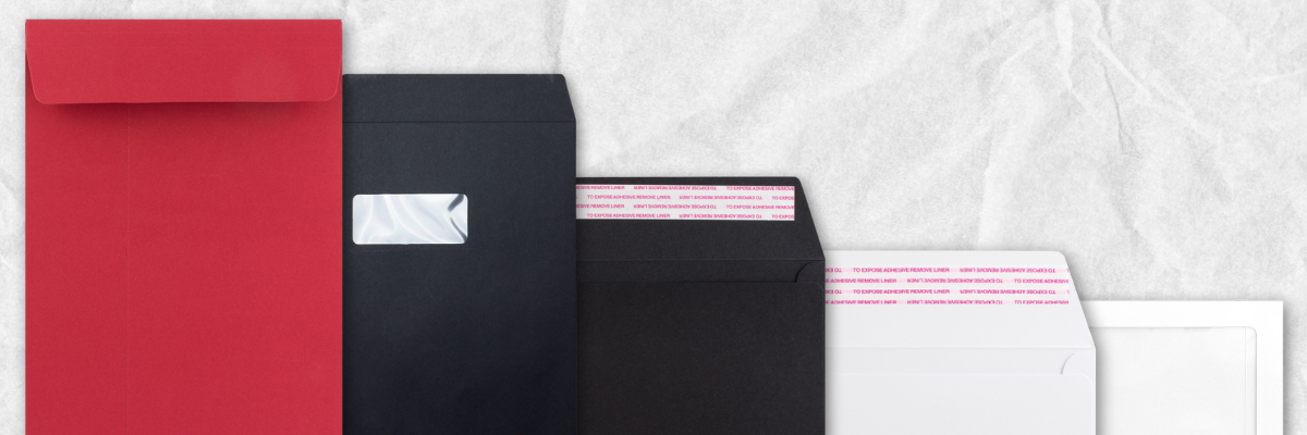 Obálky z papiera s vysokou gramážou
