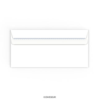 110x220 mm (DL) Biela obálka