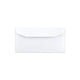 White Opaque Gummed Business Envelope (114 x 229mm)