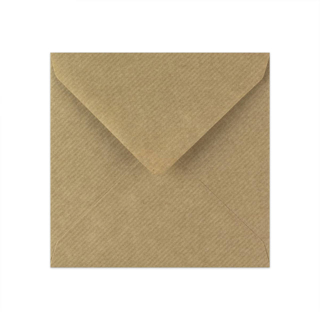 Kraft V-Flap Gummed Envelopes 100 Gsm Fleck 130 x 130 mm