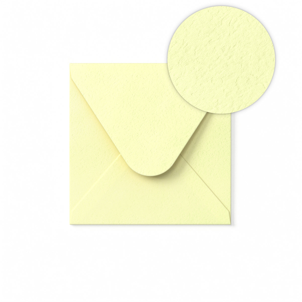 Slonovinová Obálka s kladivkovou štruktúrou 110 x 110 mm