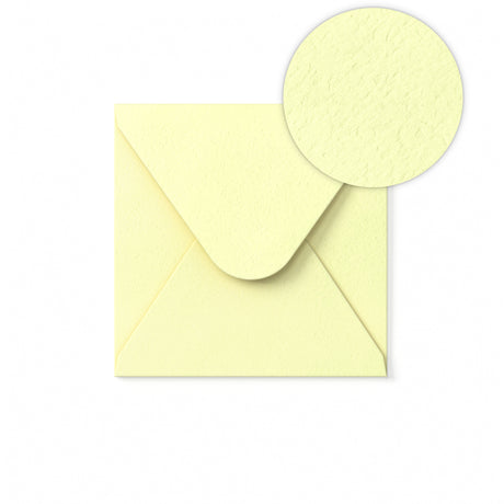 Slonovinová Obálka s kladivkovou štruktúrou 130 x 130 mm