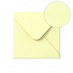 Slonovinová Obálka s kladivkovou štruktúrou 155x155 mm