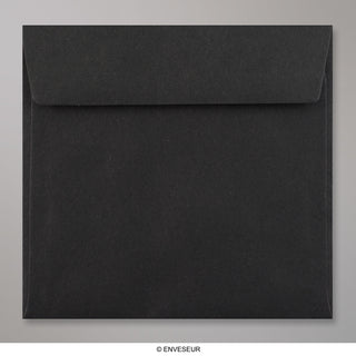 170x170 mm Čierna obálka