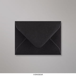 70x100 mm Čierna obálka