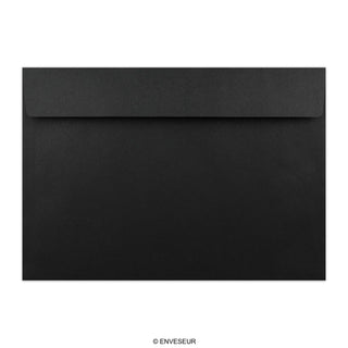 229x324 mm Čierna obálka