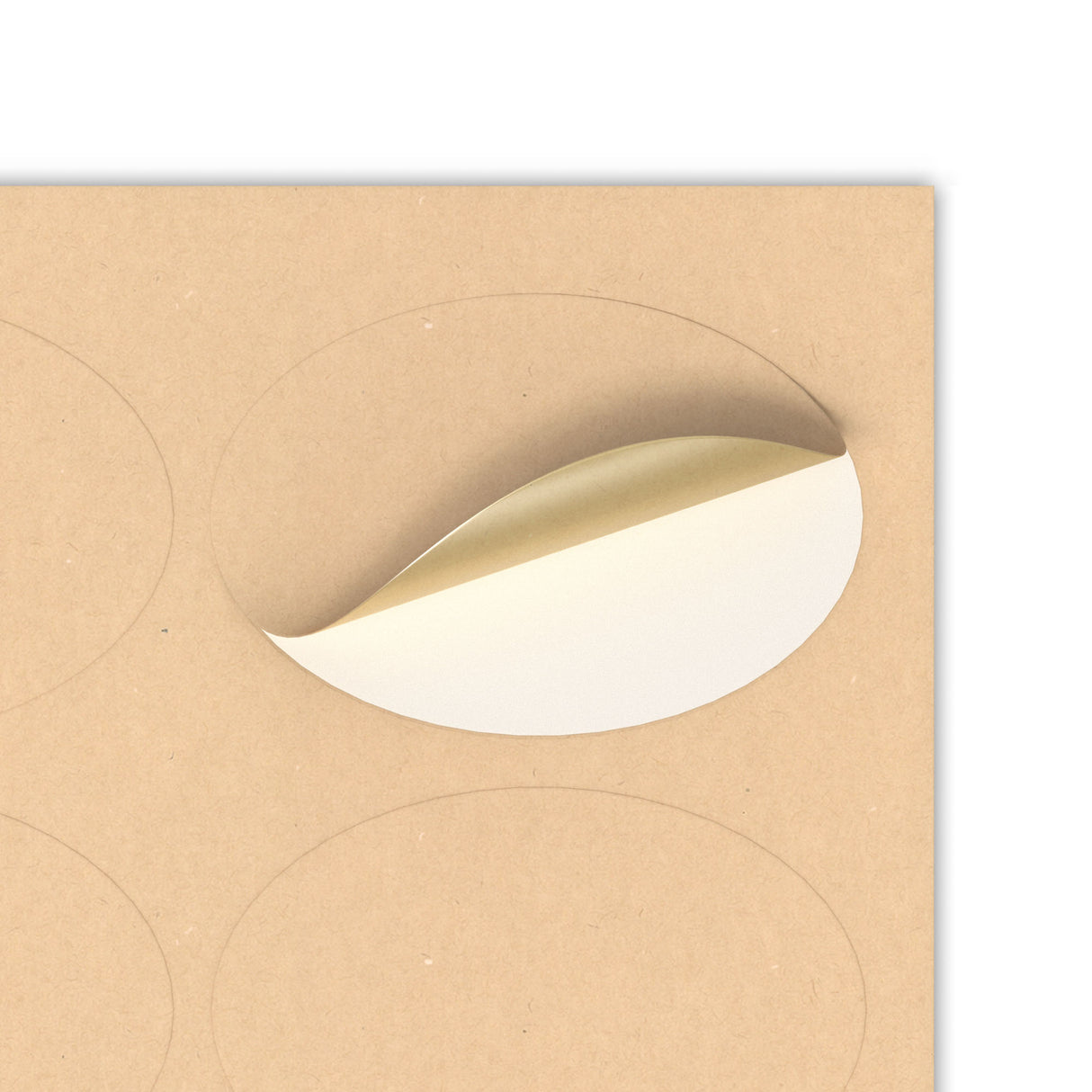 Oválne samolepiace etikety