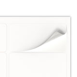 Obdĺžnikové samolepiace etikety