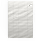 Obdĺžnikové samolepiace etikety