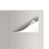 Obdĺžnikové samolepiace etikety