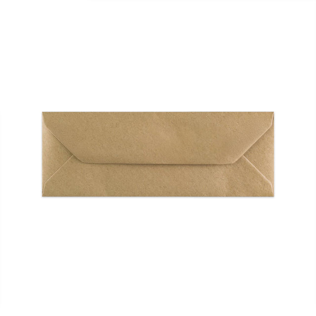 Kraft V-Flap Gummed Envelopes 110 Gsm Fleck 80 x 215 mm