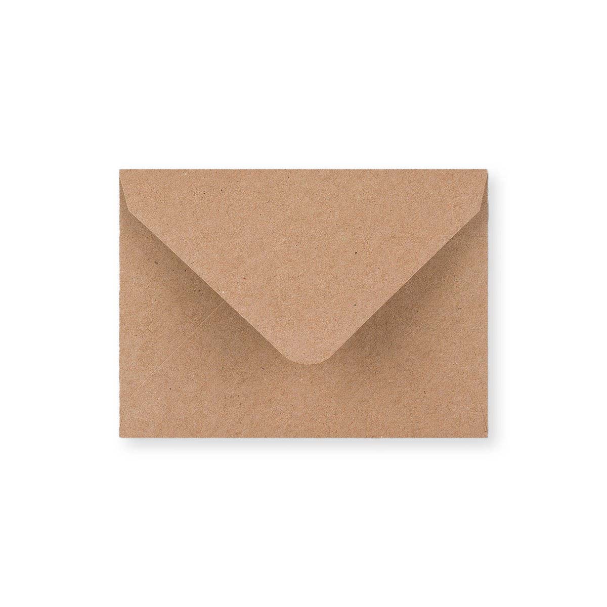 82x113 mm (C7) Recyklovaná hnedá obálka