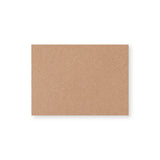 82x113 mm (C7) Recyklovaná hnedá obálka