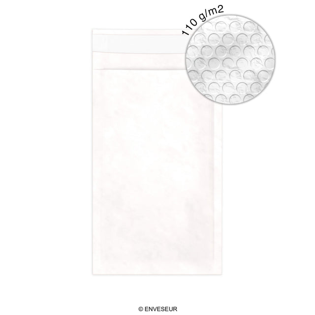 Economy Padded Bag Mailers White 215 x 120 mm 110 Gsm