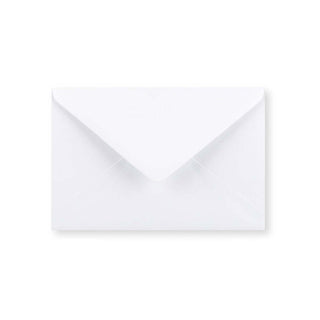 108x159 mm Biela obálka