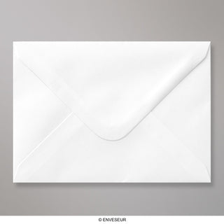 Biela obálka 120x165 mm