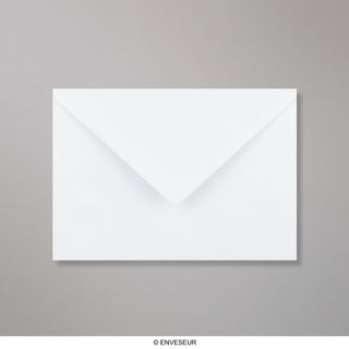 155x220 mm Biela hladká obálka