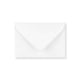 White Gummed Business Envelope (70 x 100mm)