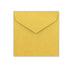 V-Flap Peel and Seal Envelopes Gold 155 x 155 mm