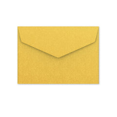 V-Flap Peel and Seal Envelopes Gold 114 x 162 mm (C6)